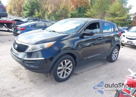 2016 Kia Sportage Lx from USA, damaged, VIN KNDPB3AC4G7832848